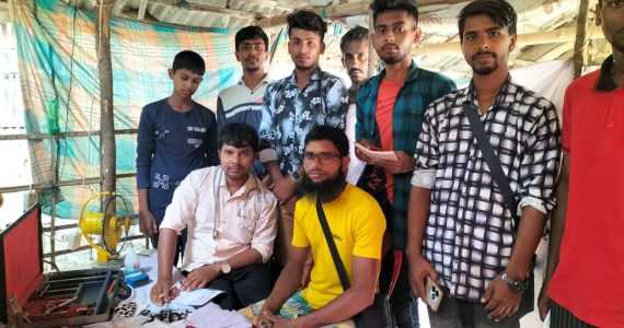 ছোট ভেটখালীতে সুন্দরবন ইয়ুথ ফ্রেন্ডশীপের উদ্যোগে বিনামূল্যে চক্ষু চিকিৎসা সেবা