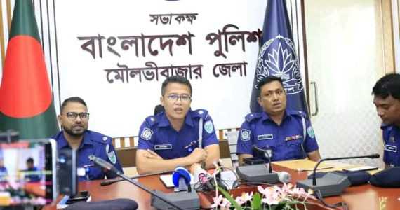 বড়লেখায় মন্দিরে চুরির রহস্য উদঘাটন; ৬ চোর গ্রেফতার, চোরাই মালামাল উদ্ধার
