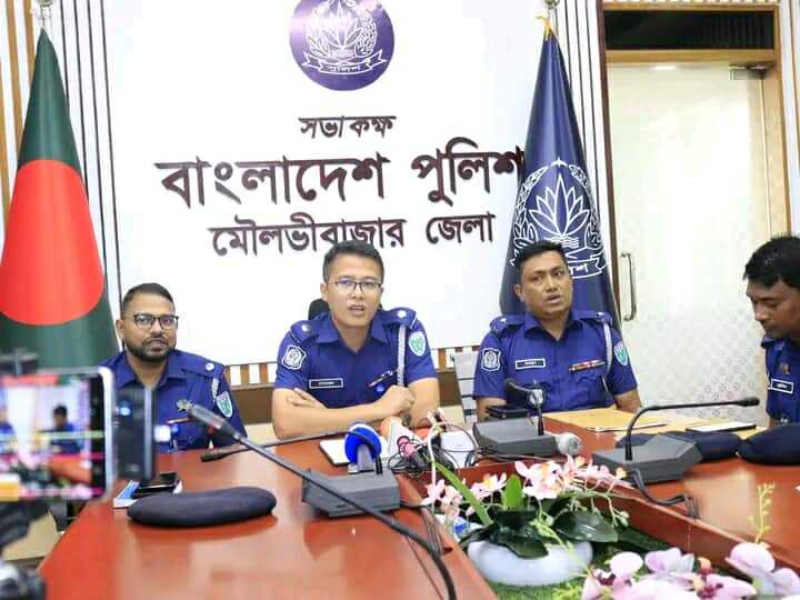 বড়লেখায় মন্দিরে চুরির রহস্য উদঘাটন; ৬ চোর গ্রেফতার, চোরাই মালামাল উদ্ধার